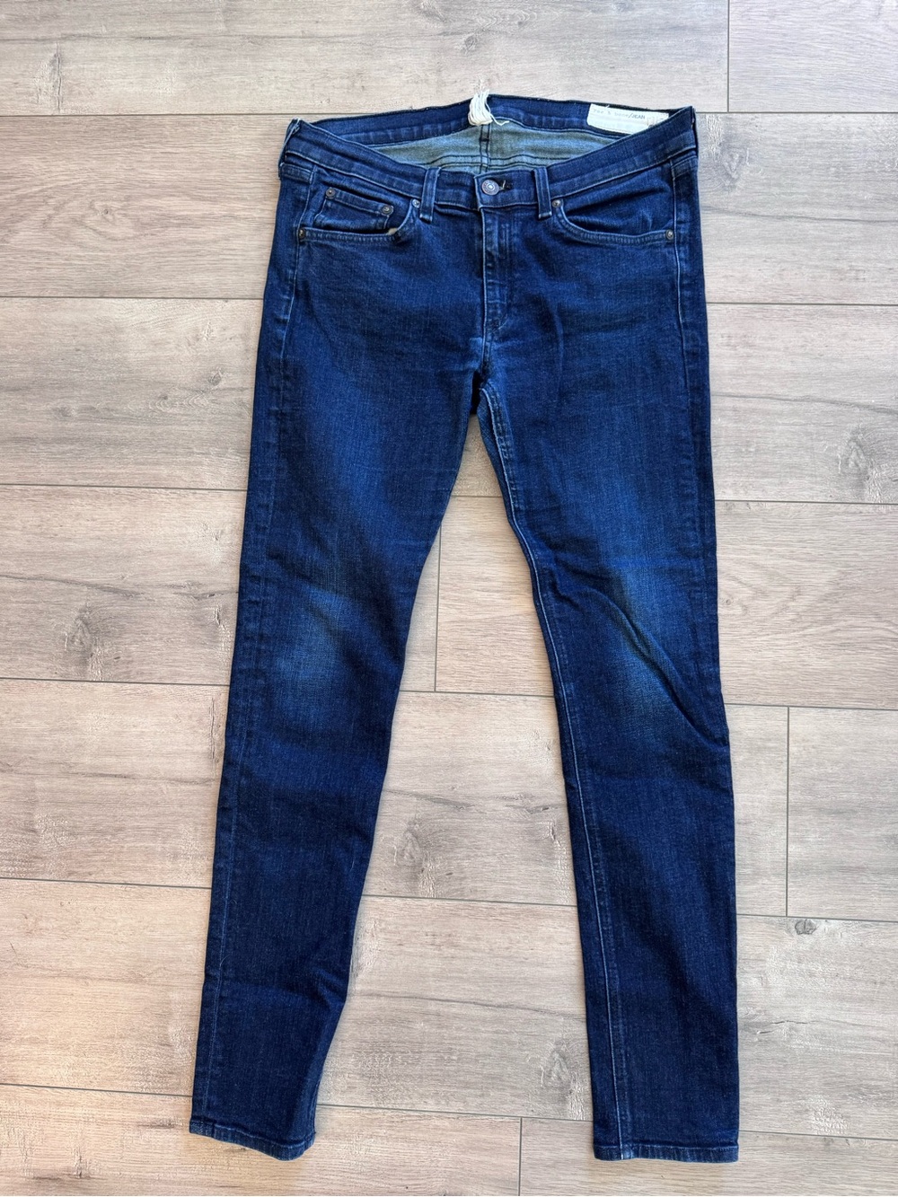 Rag & Bone Skinny Jean 30W Dark Wash